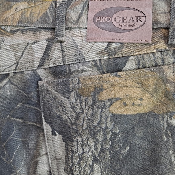 Pro Gear by Wrangler Hunting Pants Camo Brown Knee‎ Reinforcement 42 - Picture 2 of 6